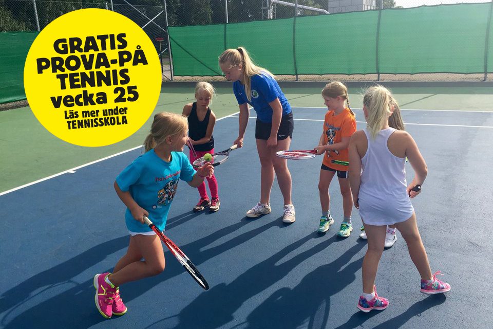 Dags att anmäla till tennisskolan!